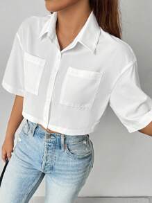 Chiquease 女士衬衫 - 白色 - 查看 6