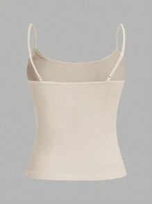 SHEIN EZwear 3pcs/Set Women Sexy Sleeveless Tight Fitting Camisole Tops, Suitable For Summer Back To School - Multicolor - View 8