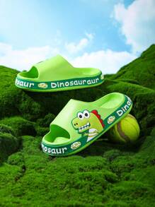 Sandalias casuales de moda para niños con dibujos animados para uso en interiores / exteriores en verano.