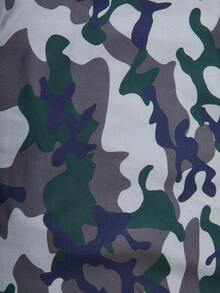 Men's Fashion Camouflage Pattern Boxer Briefs - Army Green - View 4