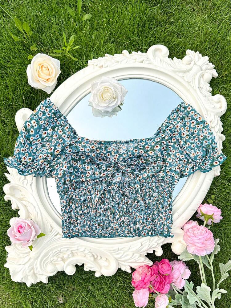 Women's Random Printed Simple Daily Shirt
