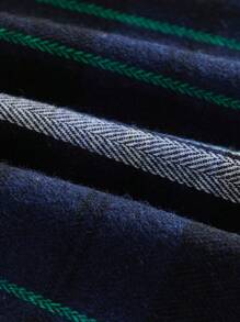 3pcs Casual Plaid Shorts Set Women Home Wear Bottoms Sleep Shorts