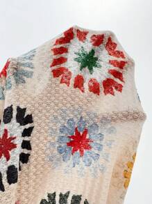 Breezaya 格紋針織不對稱圓擺夏日背心，女士 - 彩色 - 查看 7