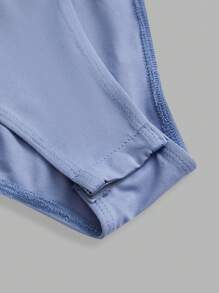 SHEIN EZwear 女性5入組休閒圓領短袖連體衣，夏季款 - 彩色 - 查看 8
