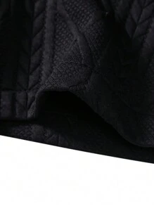 Manfinity Homme 男士度假休闲风，INS搭配时尚短袖衬衫和短裤套装，夏威夷海滩度假、音乐节和日常装扮，送给男朋友或老公的礼物。舒适的服装 - 黑色 - 查看 7