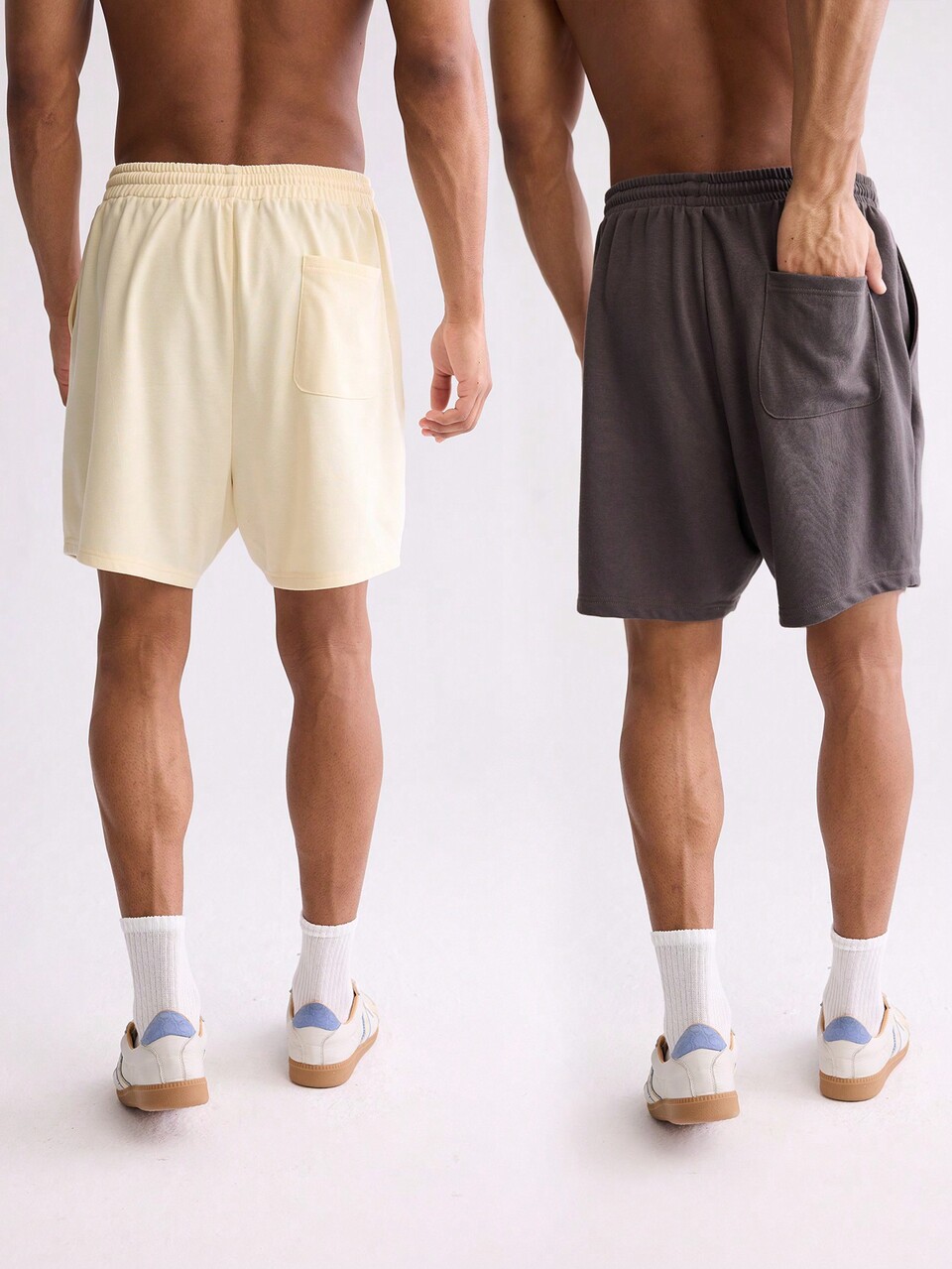 Men's Elaxed Shorts In Multi