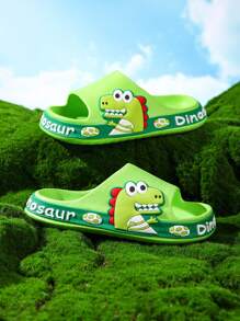 Sandalias casuales de moda para niños con dibujos animados para uso en interiores / exteriores en verano.