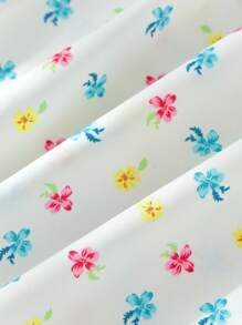 SHEIN Niedlicher und bequemer Romper für Baby Mädchen, geeignet für Zuhause und draußen, Frühlings- und Sommerkleidung