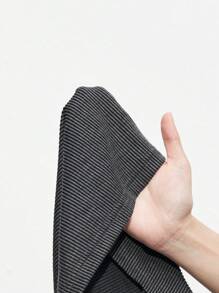 Maija 女士夏季休閒金屬裝飾綁頸上衣 - 灰色 - 查看 7