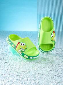 Sandalias casuales de moda para niños con dibujos animados para uso en interiores / exteriores en verano.