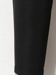 Baby Boy 1pc Single Button Vest Suit Jacket & 1pc Suit Pants Set, Perfect For Birthday Party, Evening Event, Wedding, Baby's First Birthday Celebration - Multicolor - View 4