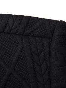 Manfinity Homme 男士度假休闲风，INS搭配时尚短袖衬衫和短裤套装，夏威夷海滩度假、音乐节和日常装扮，送给男朋友或老公的礼物。舒适的服装 - 黑色 - 查看 4