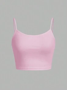 SHEIN EZwear 4入組女式休閒性感緊身彈力背心，適用於夏季 - 彩色 - 查看 4