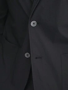 AKNOTIC Business Casual Áo khoác gió dệt ôm sát UPF dành cho nam, phù hợp cho mùa xuân/hè, mùa thu đông - màu đen - Xem 5