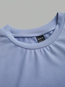 SHEIN EZwear 女性5入組休閒圓領短袖連體衣，夏季款 - 彩色 - 查看 6