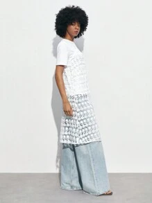 Maija 女款圓領休閒短袖T恤和細肩帶連衣裙套裝 - 軍綠色 - 查看 5