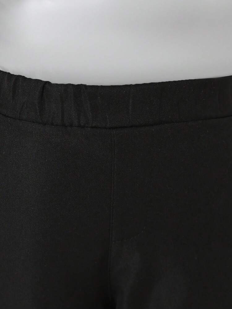 Baby Boy 1pc Single Button Vest Suit Jacket & 1pc Suit Pants Set, Perfect For Birthday Party, Evening Event, Wedding, Baby's First Birthday Celebration