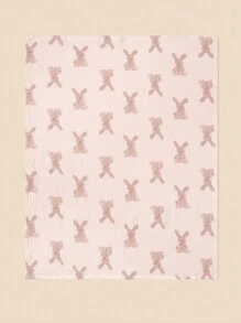 2 件装婴儿柔软舒适透气夏季襁褓毯爱心情人节 - 彩色 - 查看 3