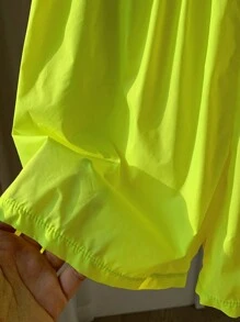 SHEIN 3入組男童休閒學院風可愛柔軟舒適羽毛球顏色透氣泳褲，適合休閒和度假，完美適用於春夏季節