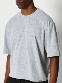 SUMWON 3 件装短款修身基本款 T 恤 - 彩色 - 查看 4