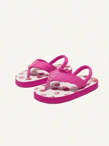 Cozy Pixies Sandalias De Dedo Antideslizantes De Verano Para Bebé Con Dibujos Animados, Moda Animal Para Actividades Al Aire Libre De Niñas Pequeñas