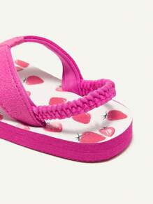 Cozy Pixies Sandalias De Dedo Antideslizantes De Verano Para Bebé Con Dibujos Animados, Moda Animal Para Actividades Al Aire Libre De Niñas Pequeñas