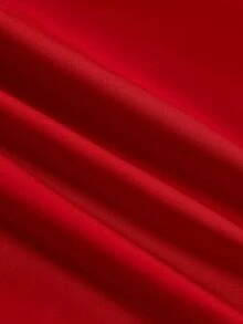 Vintage Sexy Lady Pleated Hollow Out Solid Color Dress For Women