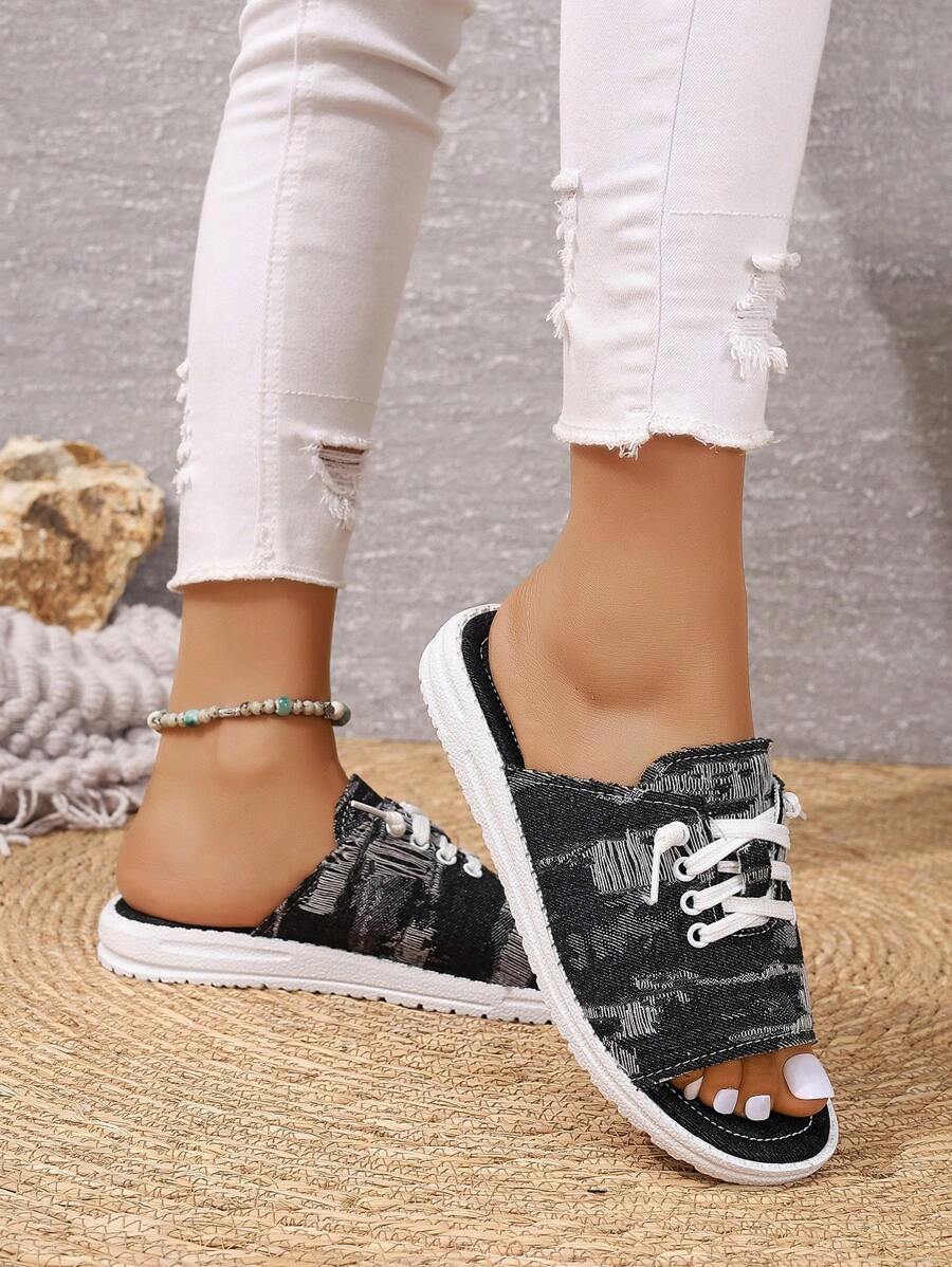 2024 Latest Women Casual Versatile Sports Sandals - Blue - View 1