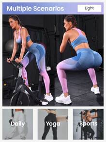 Easithlete Set bộ đồ thể thao Ombre - Nhiều màu - Xem 4