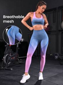 Easithlete Set bộ đồ thể thao Ombre - Nhiều màu - Xem 1