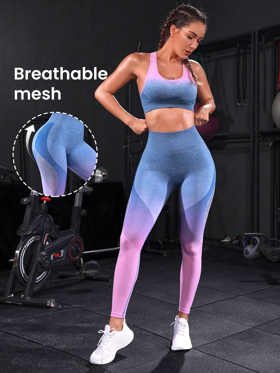 Easithlete Set bộ đồ thể thao Ombre - Nhiều màu - Xem 1