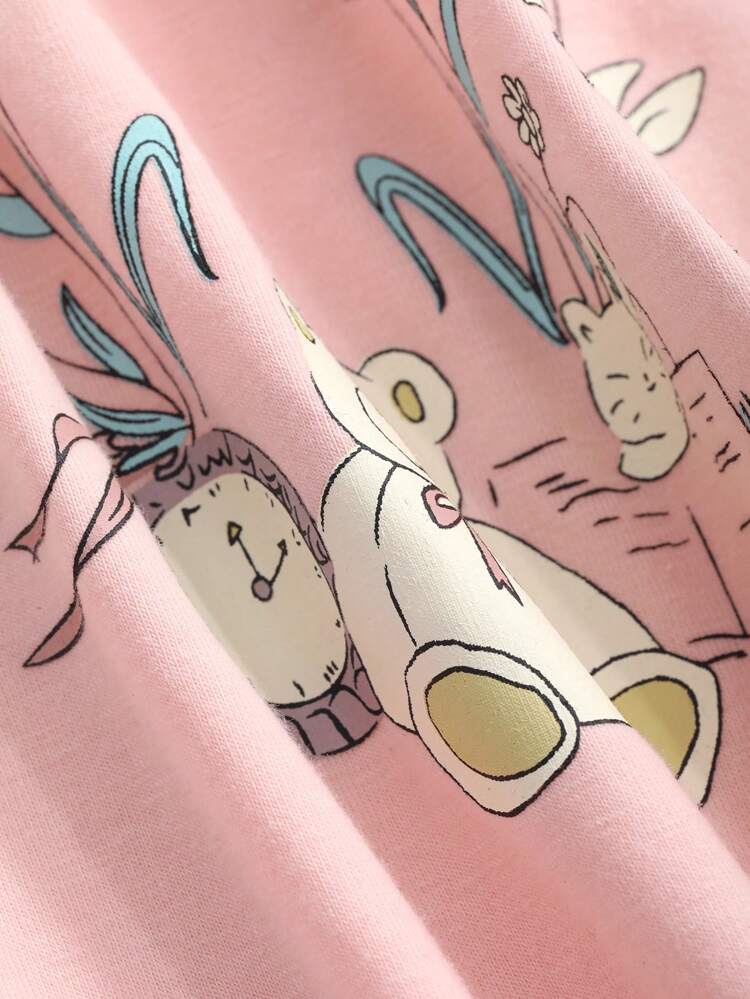 Loose Fit Short Sleeve Women's T-Shirt With Printed Pattern And Lace Trimmed Round Neck Summer Cute Tops,Graphic Tees