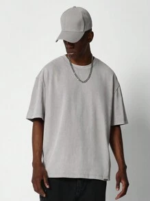 SUMWON Regular Fit Washed Essential Tee