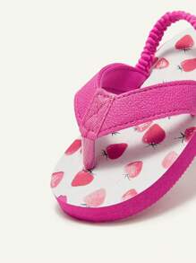 Cozy Pixies Sandalias De Dedo Antideslizantes De Verano Para Bebé Con Dibujos Animados, Moda Animal Para Actividades Al Aire Libre De Niñas Pequeñas