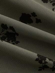 SHEIN MOD Green Retro American Style Rope-Tied Women's T-Shirt, Summer Women Vintage Clothes Concert Women Outfit