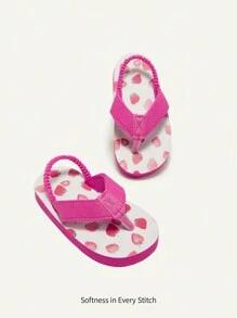 Cozy Pixies Sandalias De Dedo Antideslizantes De Verano Para Bebé Con Dibujos Animados, Moda Animal Para Actividades Al Aire Libre De Niñas Pequeñas