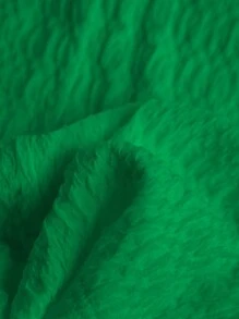 Soleia Summer Solid Color Textured Bandeau Top And High-Waisted Shorts Set