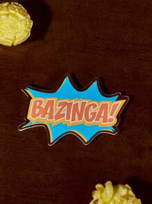 THE BIG BANG THEORY X SHEIN 6pcs/Set Cartoon & Letter Printed Fridge Magnets - Multicolor - View 6