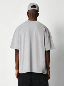 SUMWON Regular Fit Washed Essential Tee
