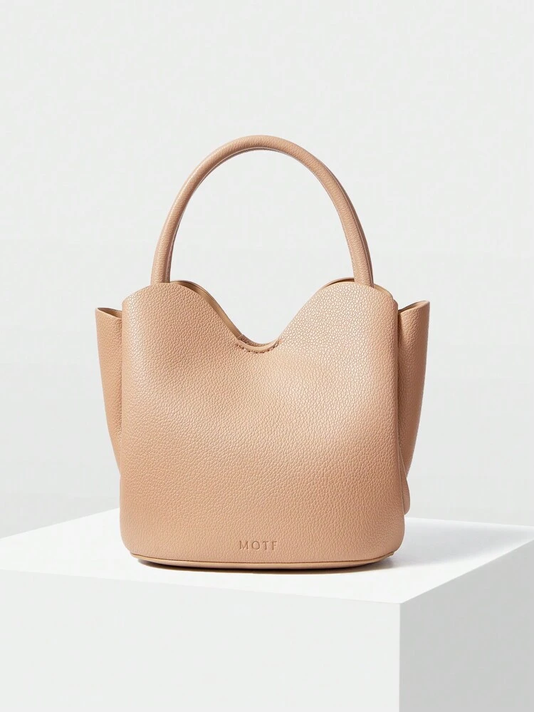 WOMEN SIMPLE & FASHIONABLE SOLID COLOR HANDBAG