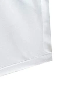 Manfinity Homme 宽松男士斜口袋抽绳短裤 - 白色 - 查看 6