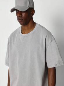 SUMWON Regular Fit Washed Essential Tee