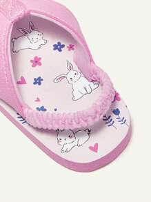 Cozy Pixies Zapatos / Pantuflas Para Bebés - Moda, Cómodo Y Transpirable Patrón De Caricatura Eva Diapositivas Para Niños Y Niñas (al Aire Libre)