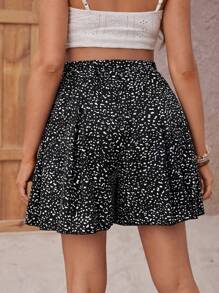 SHEIN 孕妇随机印花简约日常裤子