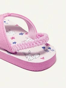 Cozy Pixies Zapatos / Pantuflas Para Bebés - Moda, Cómodo Y Transpirable Patrón De Caricatura Eva Diapositivas Para Niños Y Niñas (al Aire Libre)