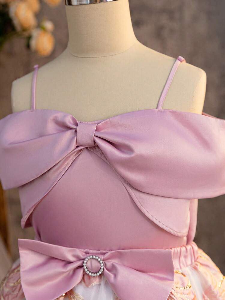 Tween Girl Cute Round Neck Flutter Sleeved Blouse And Knee Length Skirt Set