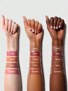 Rick and Morty X SHEGLAM Family Counseling Lip Gloss- Moisturizing Pink High Shine Liquid Lipstick Vegan Fragrance-Free Non-Sticky Instant Volumising Lip Glaze Suitable For People With Dry Lips Lip Makeup Brand Beauty Makeup Face Paint Cosmetic For Women Girls Perfect For Fall Winter Ideal For Y2K Fancy Fashion Suitable For Birthday Christmas Present Party Ready Best Color