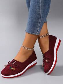 Fall/Winter Spring New Arrival Women's Sports Shoes, Fashionable, Breathable, Lightweight, Anti-Slip, Wear-Resistant, Casual Flat Loafers,Sneakers For Women