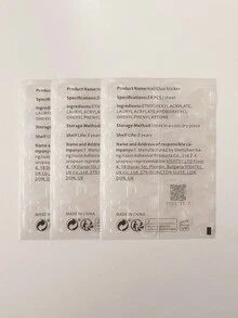 ROMWE Goth 10入組哥德式暗黑十字手工高品質假指甲，含3入組雙面膠，Y2K龐克風爪型美甲，可拆卸金屬裝飾，手繪指甲貼，紅黑漸層貓眼美甲，適用於節日派對、跳舞和日常穿著 - 彩色 - 查看 4