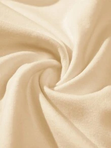 EMERY ROSE Áo thun cổ tròn tay ngắn in hình ngựa giản dị thoải mái vừa vặn mùa hè dành cho nữ - Màu be - Xem 4